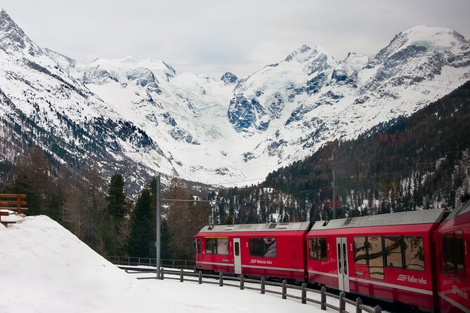 swiss alps bernina express rail tour