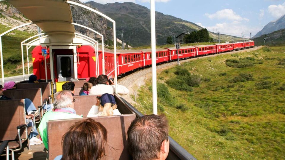 bernina express tour from como