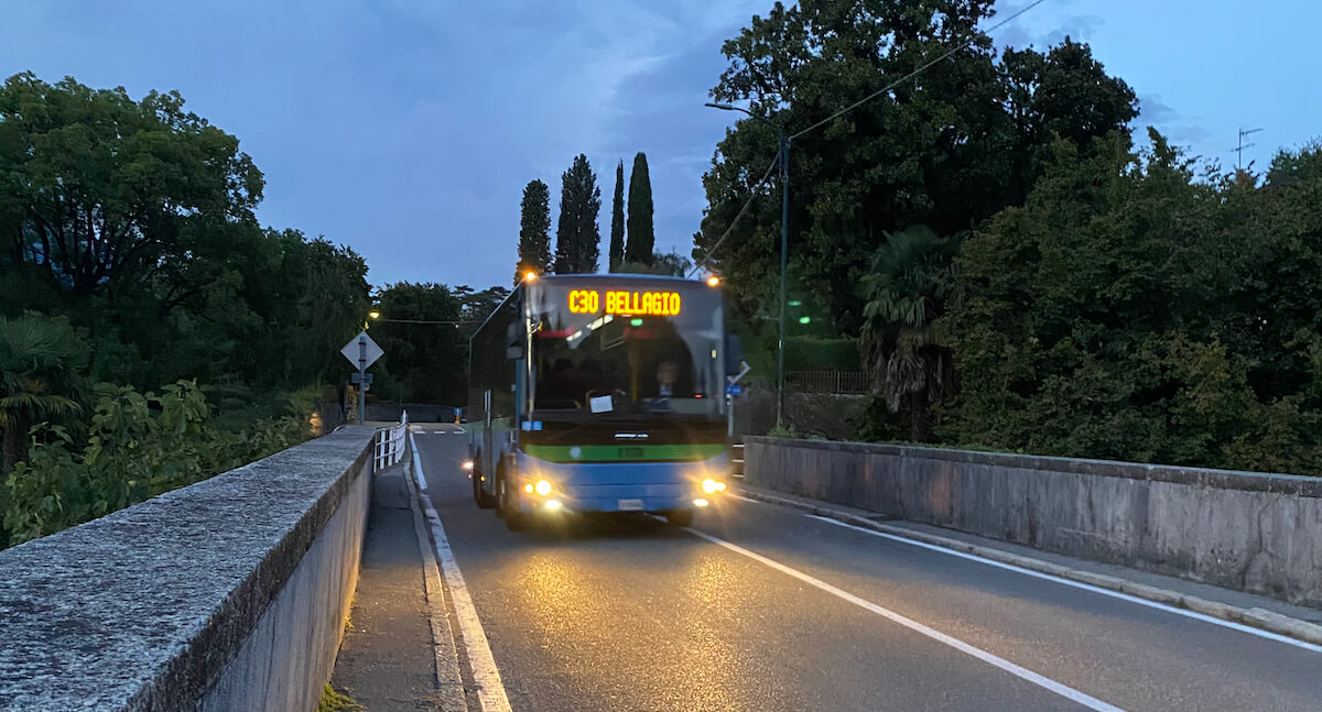 Autobus C30 Como – Bellagio